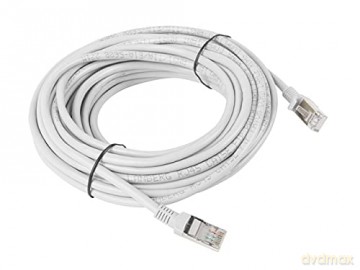 PATCHCORD KAT.5E 10M SZARY FLUKE PASSED LANBERG