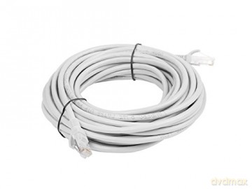 PATCHCORD KAT.5E 15M SZARY FLUKE PASSED LANBERG