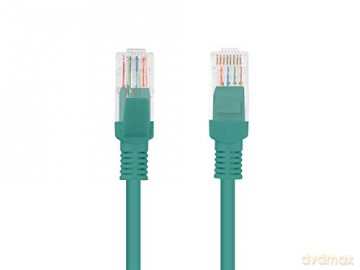 PATCHCORD KAT.5E 1M ZIELONY FLUKE PASSED LANBERG