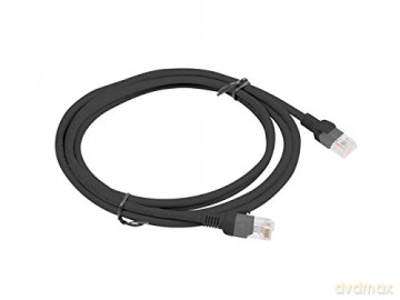 Patchcord kat.5e 2.0M UTP czarny