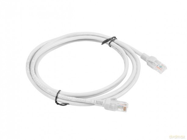 Patchcord kat.5e 2.0M UTP szary