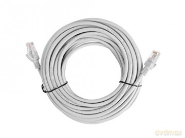 PATCHCORD KAT.5E 20M SZARY FLUKE PASSED LANBERG