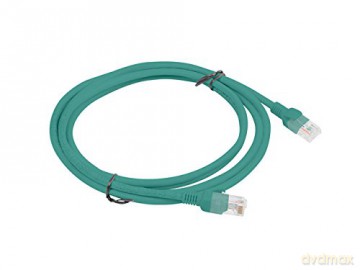 PATCHCORD KAT.5E 2M ZIELONY FLUKE PASSED LANBERG