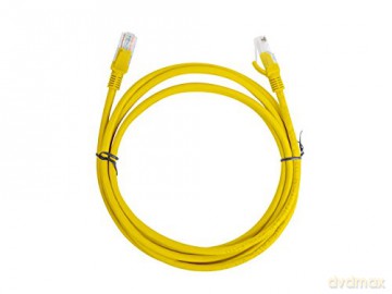 PATCHCORD KAT.5E 2M ŻÓŁTY FLUKE PASSED LANBERG