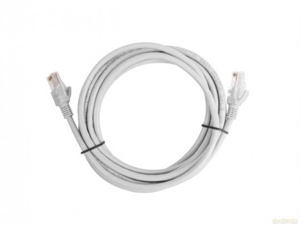 Patchcord kat.5e 3.0M UTP szary