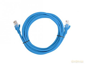 PATCHCORD KAT.5E 3M NIEBIESKI FLUKE PASSED LANBERG