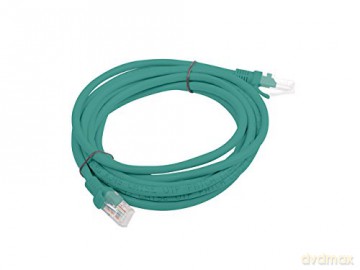 PATCHCORD KAT.5E 3M ZIELONY FLUKE PASSED LANBERG