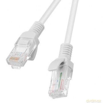 Patchcord kat.5E 50M szary