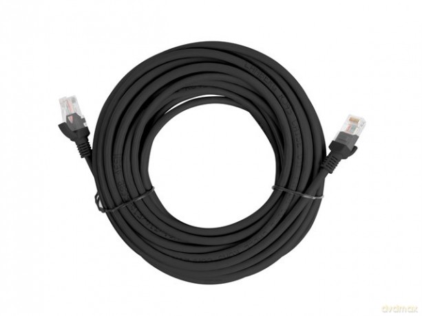 PATCHCORD KAT.5E 5M CZARNY FLUKE PASSED LANBERG