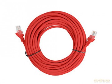 PATCHCORD KAT.5E 5M CZERWONY FLUKE PASSED LANBERG