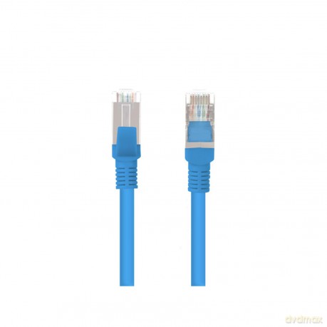 PATCHCORD KAT.5E FTP 20M NIEBIESKI FLUKE PASSED LANBERG