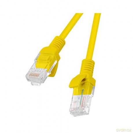 PATCHCORD KAT.5E FTP 20M ŻÓŁTY FLUKE PASSED LANBERG