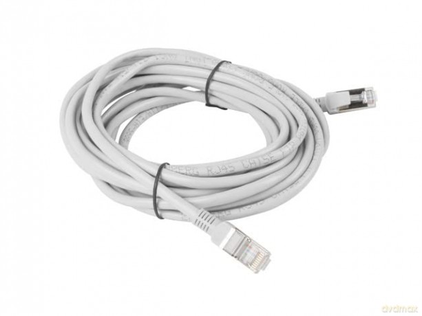 PATCHCORD KAT.5E FTP 5M SZARY FLUKE PASSED LANBERG