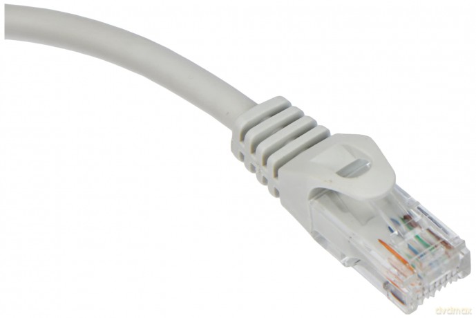 Patchcord kat.6 0.25M UTP szary