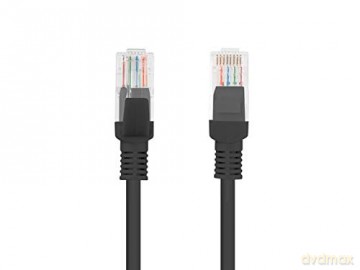 Patchcord KAT.6 0.5m Fluke Passed Czarny