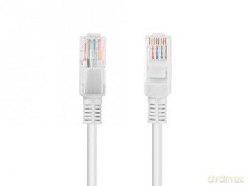 Patchcord kat.6 1.0M UTP szary