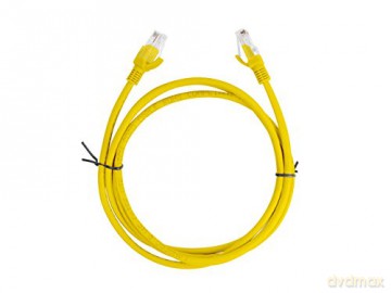 PATCHCORD KAT.6 1.5M ŻÓŁTY FLUKE PASSED LANBERG