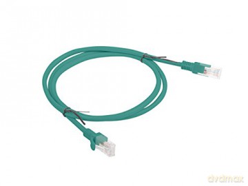 PATCHCORD KAT.6 1M ZIELONY FLUKE PASSED LANBERG