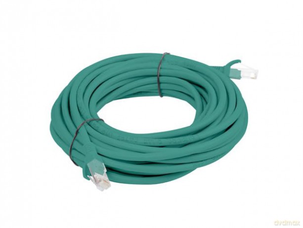 PATCHCORD KAT.6 20M ZIELONY FLUKE PASSED LANBERG