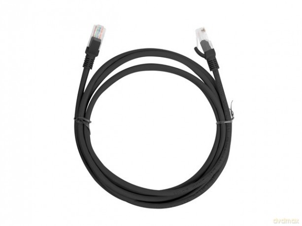 PATCHCORD KAT.6 2M CZARNY FLUKE PASSED LANBERG