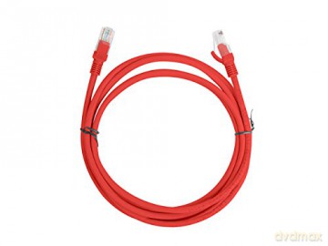 PATCHCORD KAT.6 2M CZERWONY FLUKE PASSED LANBERG