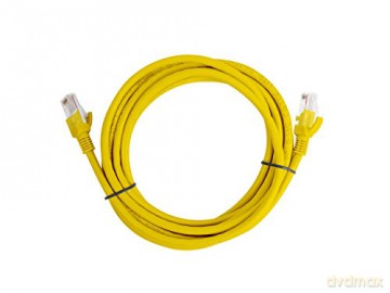 PATCHCORD KAT.6 3M ŻÓŁTY FLUKE PASSED