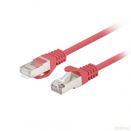 Patchcord kat.6 FTP 0.5M 10-pack fluke passed czerwony