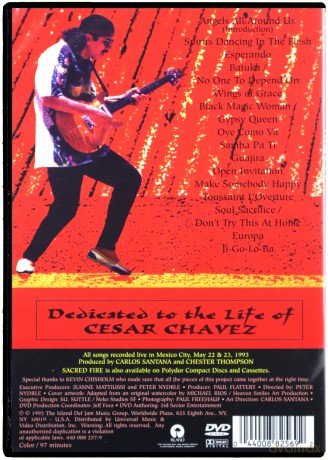 Santana: Sacred Fire: Live In Mexico [DVD]