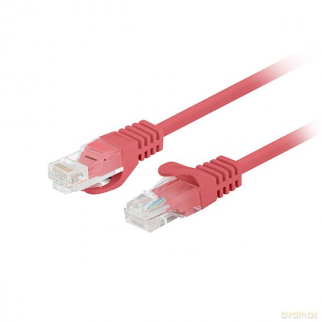 Patchcord kat.6 UTP 1M 10-pack fluke passed czerwony