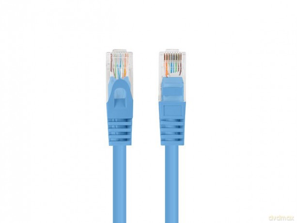 Patchcord kat.6 UTP 3M 10-pack fluke passed niebieski
