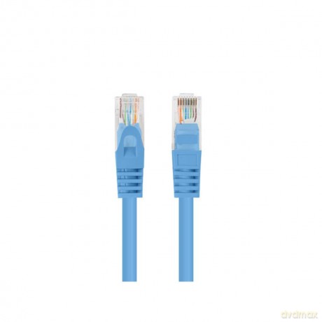 Patchcord kat.6 UTP 7.5 m niebieski fluke