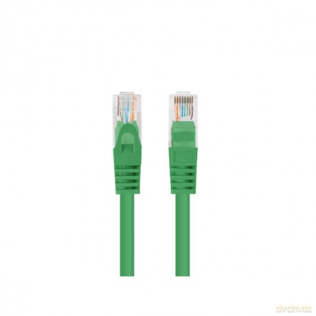 Patchcord kat.6 UTP 7.5 m zielony fluke