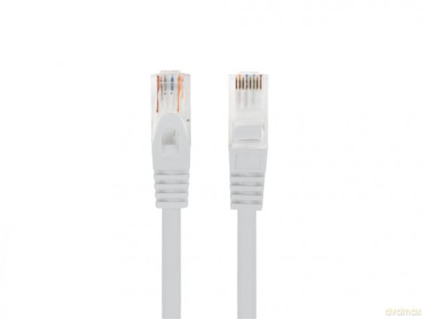 Patchcord kat.6 UTP LSZH CU 10m szary fluke passed