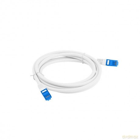 Patchcord kat.6a S/FTP CCA 1.5m Biały
