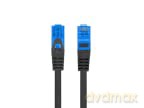 Patchcord kat.6a S/FTP CCA 20.0m Czarny