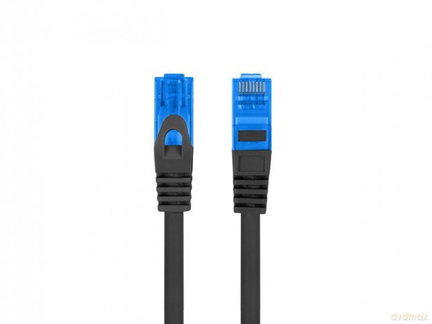Patchcord kat.6a S/FTP CCA 3.0m Czarny