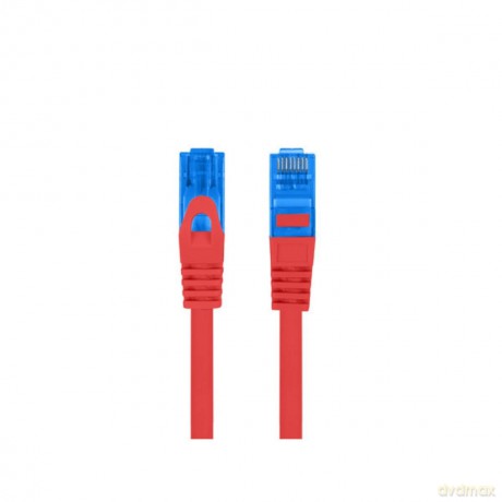 Patchcord kat.6a S/FTP CCA 5.0m Czerwony