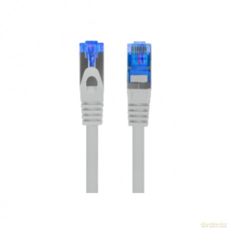 Patchcord kat.6a S/FTP LSZH CCA 0.25m szary fluke