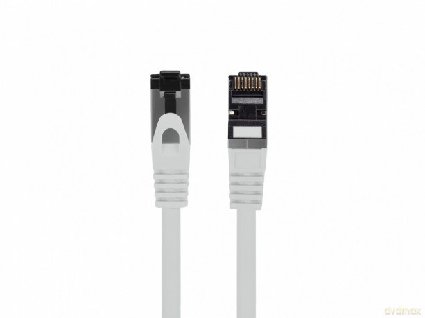Patchcord kat.8.1 S/FTP CU 3m fluke passed szary