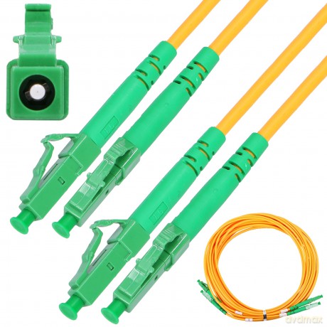 Patchcord LC/APC-LC/APC SM 9/125 DUPLEX 3.0mm 10m