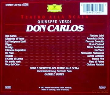 Santini, La Scala: Verdi-Don Carlos [3CD]