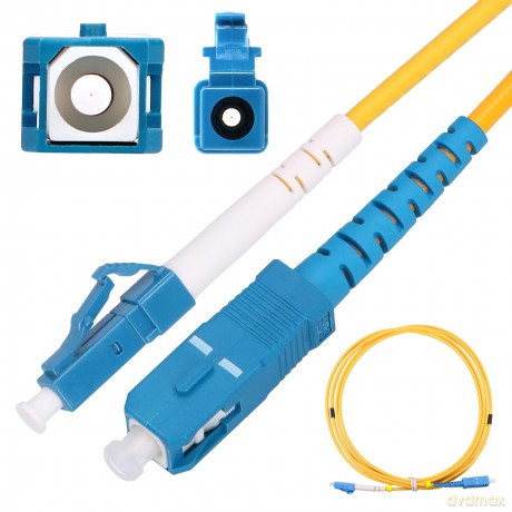 Patchcord LC/UPC-SC/UPC SM G652D SIMPLEX 3.0mm 5m