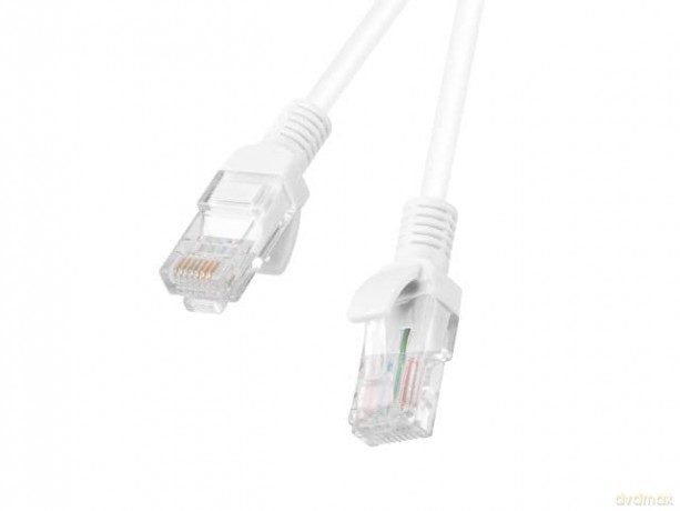 Patchcord PCU6-10CC-1000-W kat.6 10M biały