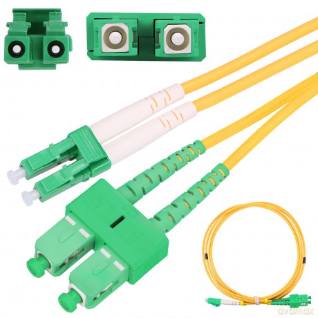 Patchcord SC/APC-LC/APC SM 9/125 DUPLEX 2m