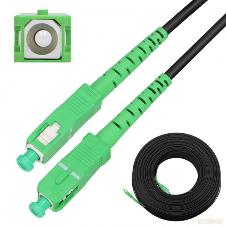 Patchcord SC/APC-SC/APC Round Drop SM Simplex G.657A2 20m