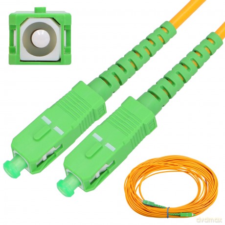 Patchcord SC/APC-SC/APC SM SIMPLEX 3.0mm 20m