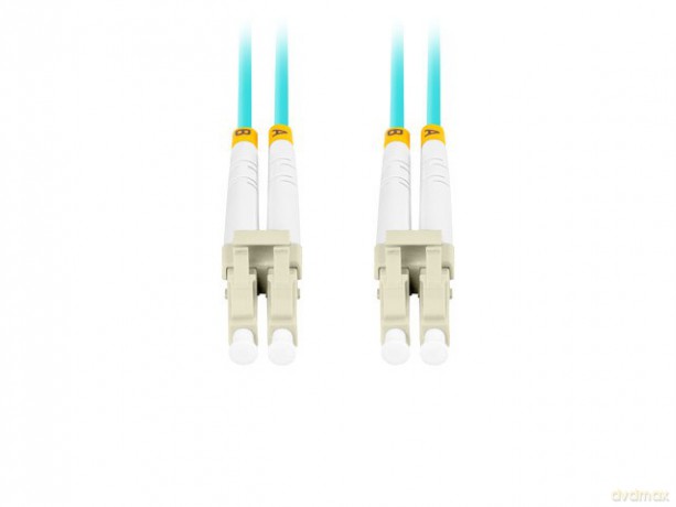 Patchcord światłowodowy Mm Lc/Upc-Lc/Upc Duplex 3.0mm 3m Aqua