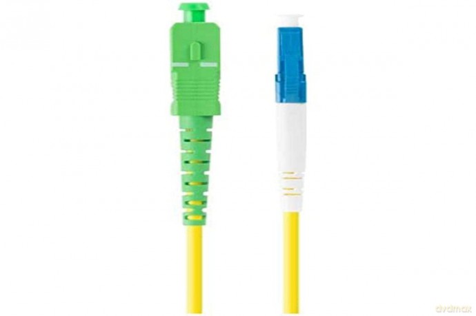 Patchcord światłowodowy Sm Lc/Upc-Sc/Apc Simplex 3.0Mm 2M żółty