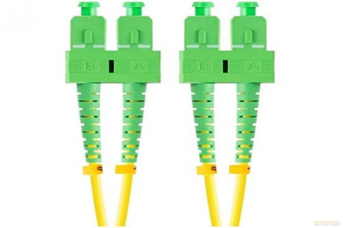 Patchcord światłowodowy Sm Sc/Apc-Sc/Apc Duplex 3.0mm 1m żółty