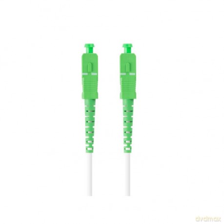 Patchcord światłowodowy Sm Sc/Apc-Sc/Apc Simplex 3.0mm 30m biały